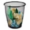 Safco 5 gal Round Indoor Metal Can, Black, Open Top, Steel, 13 in 9717BL - alternate 3